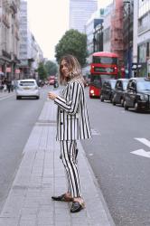Perfect striped suit