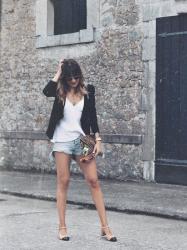 SHORT CON TACONES: EL LOOK PERFECTO