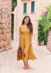 Marigold Midi Dress