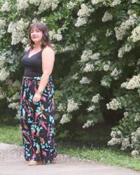 What I Wore: Paperbag Waist Pants