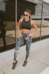 Weekly Workout Routine: Marble Leggings