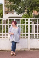 Test couture grande taille : la blouse Nina de Couturette