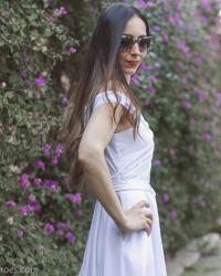 No hay verano sin Vestido Blanco, como éste de Marled x Olivia Culpo para Revolve