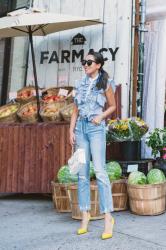 NYC Favorites :: Straight leg jeans & Summer shoes