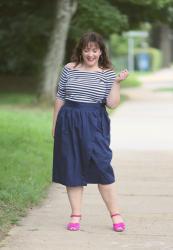 What I Wore: And Comfort Tokyo Skirt