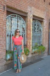 Tropical Palazzo Pants