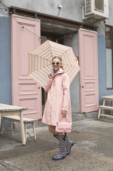 CITY RAIN // STRIPE RAIN BOOTS & STUTTERHEIM