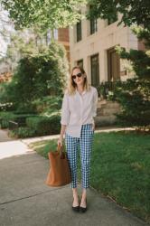 Gingham Pants