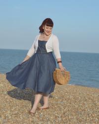 Seaside Chambray [eShakti]