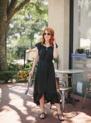 BLACK DRESS (ON SALE) AND A $850 NORDSTROM RAFFLECOPTER