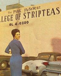 The Pink Pussycat College of Strip Tease Where Yesteryear’s Strippers Learned Their Craft The Pink Pussycat College of Strip Tease Where Yesteryear’s Strippers Learned Their Craft