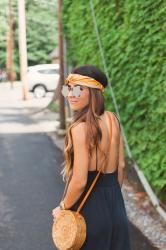 Summer Easy Jumpsuit and a Living Room Update