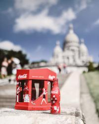 Quartiers en bouteille avec Coca Cola