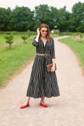 How to Style a Summer Shirt Dress (With Pattern Mixing) #iwillwearwhatilike