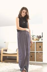 Pull & Bear Striped Maxi Skirt | What I Wore Wednesday