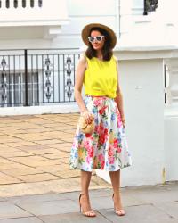 YELLOW  &  Floral