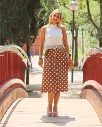 Buttoned Skirt