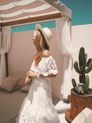 TOTAL WHITE LOOK | IBIZA