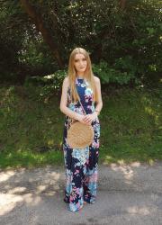 Floral maxi dress