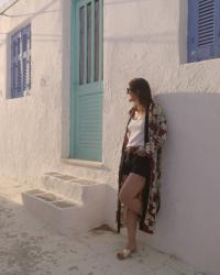 Mes looks de vacances en Grèce (suite)