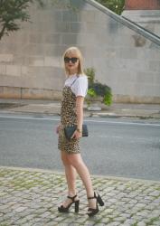 Leopard Slip Dress