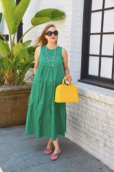 Green Maxi Dress