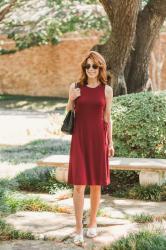 SIDE-TIE DRESS