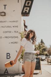 Lace Top in Silverlake