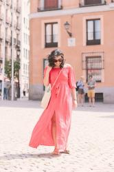How I Wore My Off The Shoulder Maxi Dress