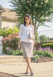 A Modern Classic: Peplum & Tweed