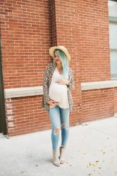 FIRST FALL MATERNITY OUTFIT
