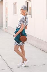 How to Style a T-Shirt Dress Casually