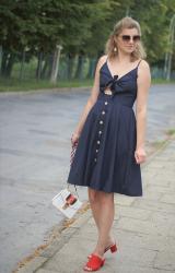 Seamido midi dress