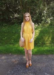 Yellow dress