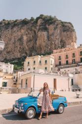 Amalfi Coast Drive In A Fiat Jolly