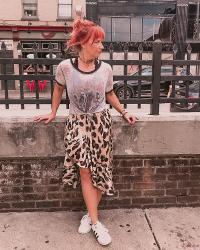 Leopard Print Skirt & Adidas: Weekly Randomness