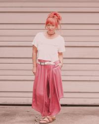 Palazzo Pants & Graphic Tee: Sometimes Appropriate Is Good