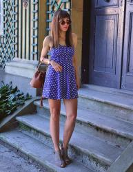 polka dot dress