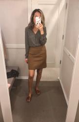 Fitting Room Snapshots (LOFT + Express ) + a few Labor Day Sales