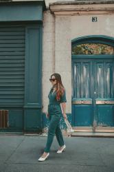 La Combinaison Bleue – Elodie in Paris