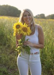 End of Summer Sunflowers