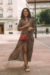 SOS MODA - VESTIDO LEOPARDO DE ZARA