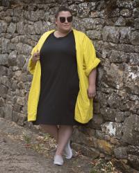 « La veste kimono jaune… »