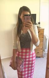Gingham, Ruffles and Glitter (Workwear) Gingham, Ruffles and Glitter (Workwear)