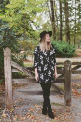 The Perfect Fall Dress And Boots
