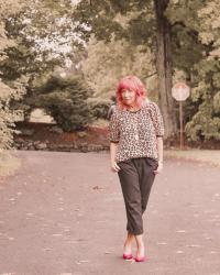 Leopard Print Top & Red Pumps: There Is Good In The World