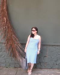White polka dots 