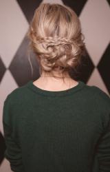 Braided Updo | Homecoming Hairstyle