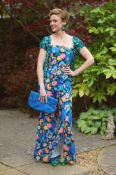 Bold Colourful Party Outfit | Over 40 Style