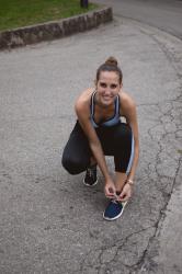 Workout in blue 